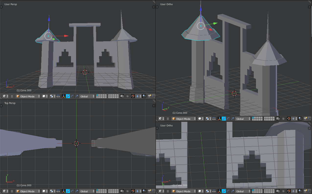 Basic Castle Courtyard_Lesson 11 Challenge - Talk - GameDev.tv