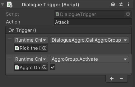 Dialogue Trigger Guard