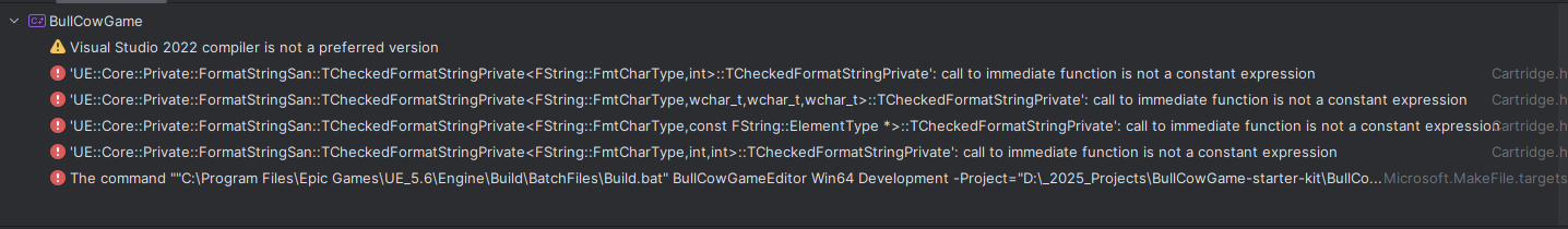 Bull Cows? - Ask - GameDev.tv