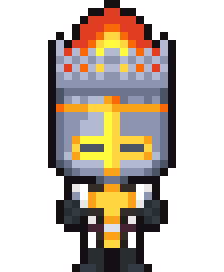 Knight Pixel Character