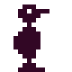 Platform Silhoutte Bird