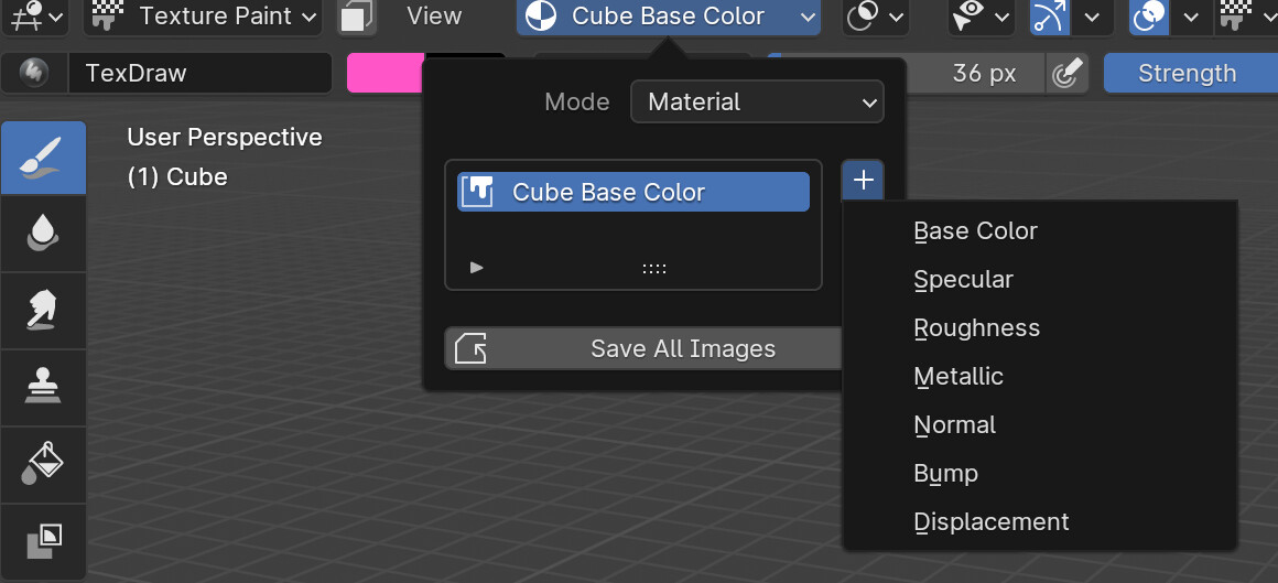 Blender 4.0 Texture slot has moved to a new location Show GameDev.tv