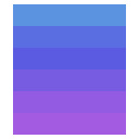Colour shades gradiant blue