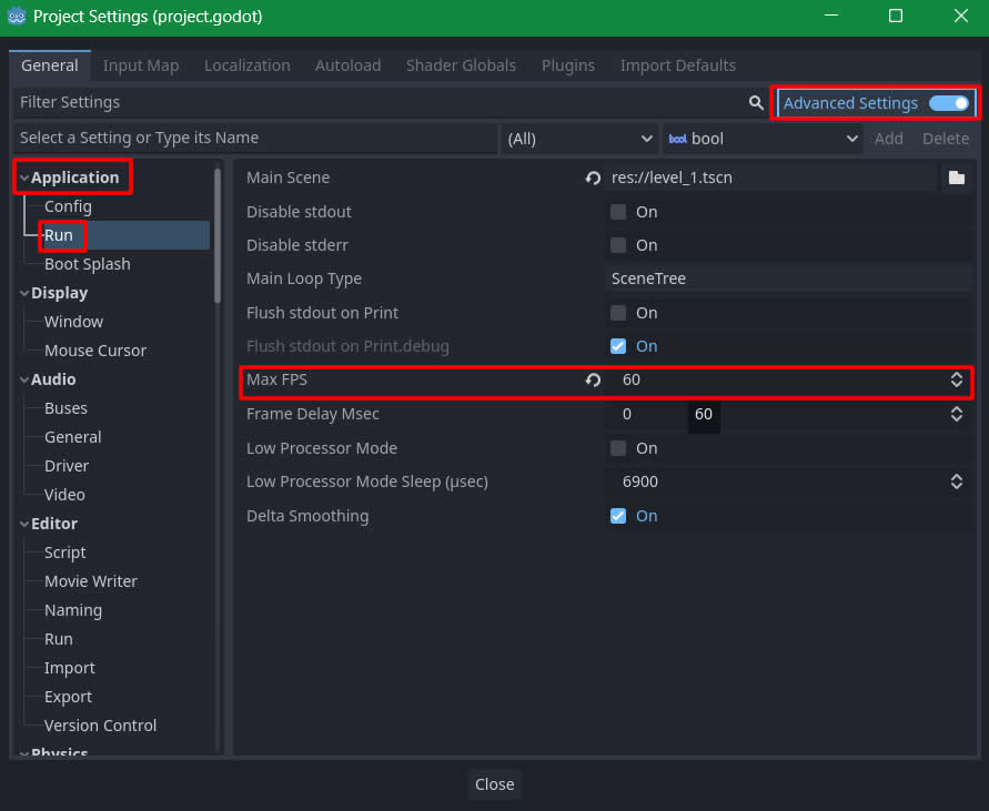 Max FPS may not be set by default - Talk - GameDev.tv