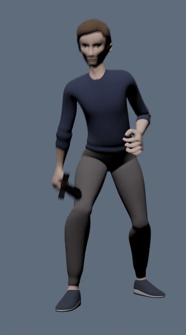 shadow64_gdtv_front_thrust_to_stand_animation