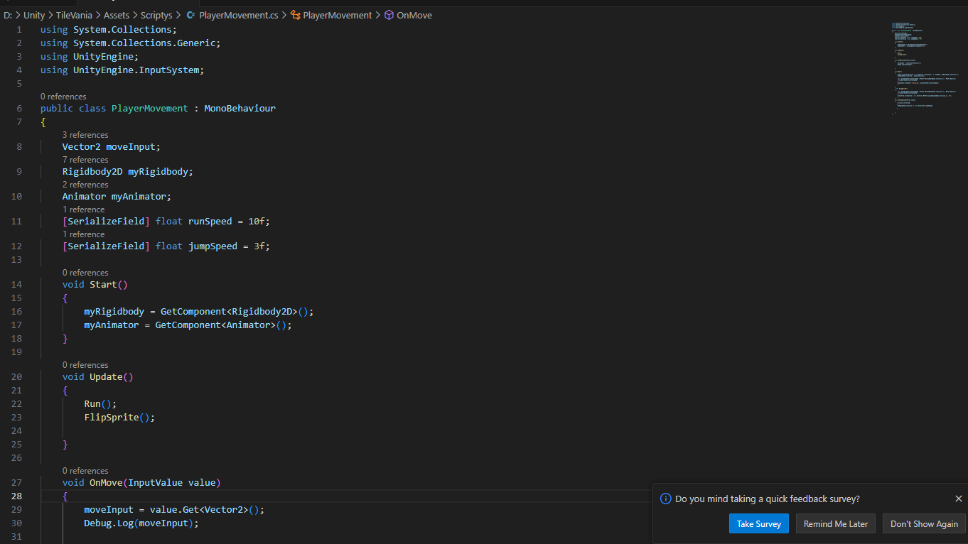 Horizontal Player Movement section of C++ Udemy course - Ask - GameDev.tv