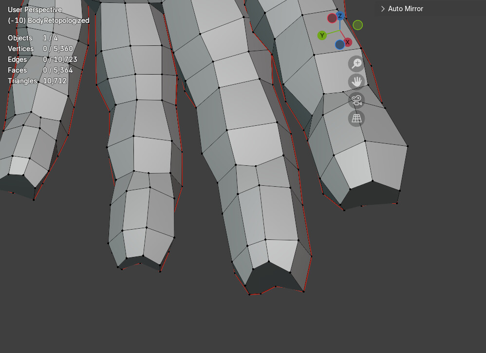 Multiresolution modifier glitching - Ask - GameDev.tv