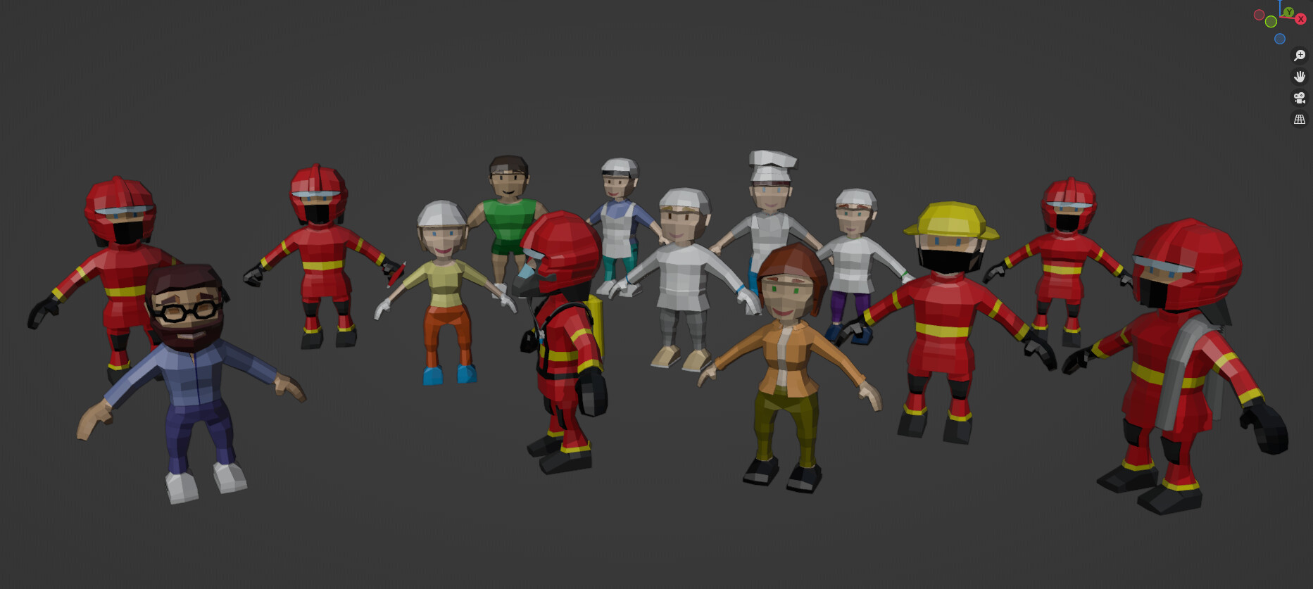 Computer Programming Character Models Low Poly characters: Model stylized - Show - GameDev.tv