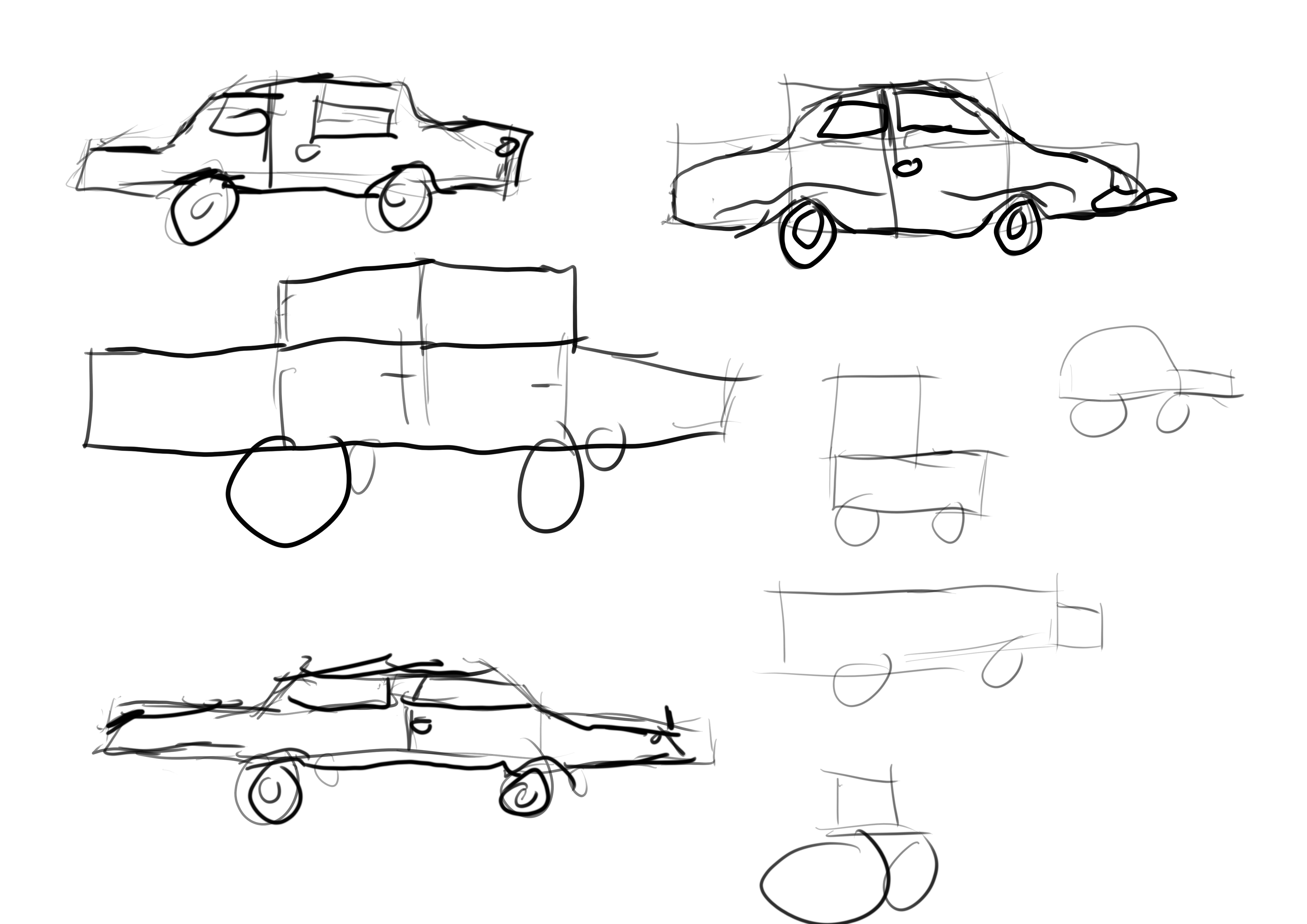 How to Draw Dinoco car step by step - [12 Easy Phase]