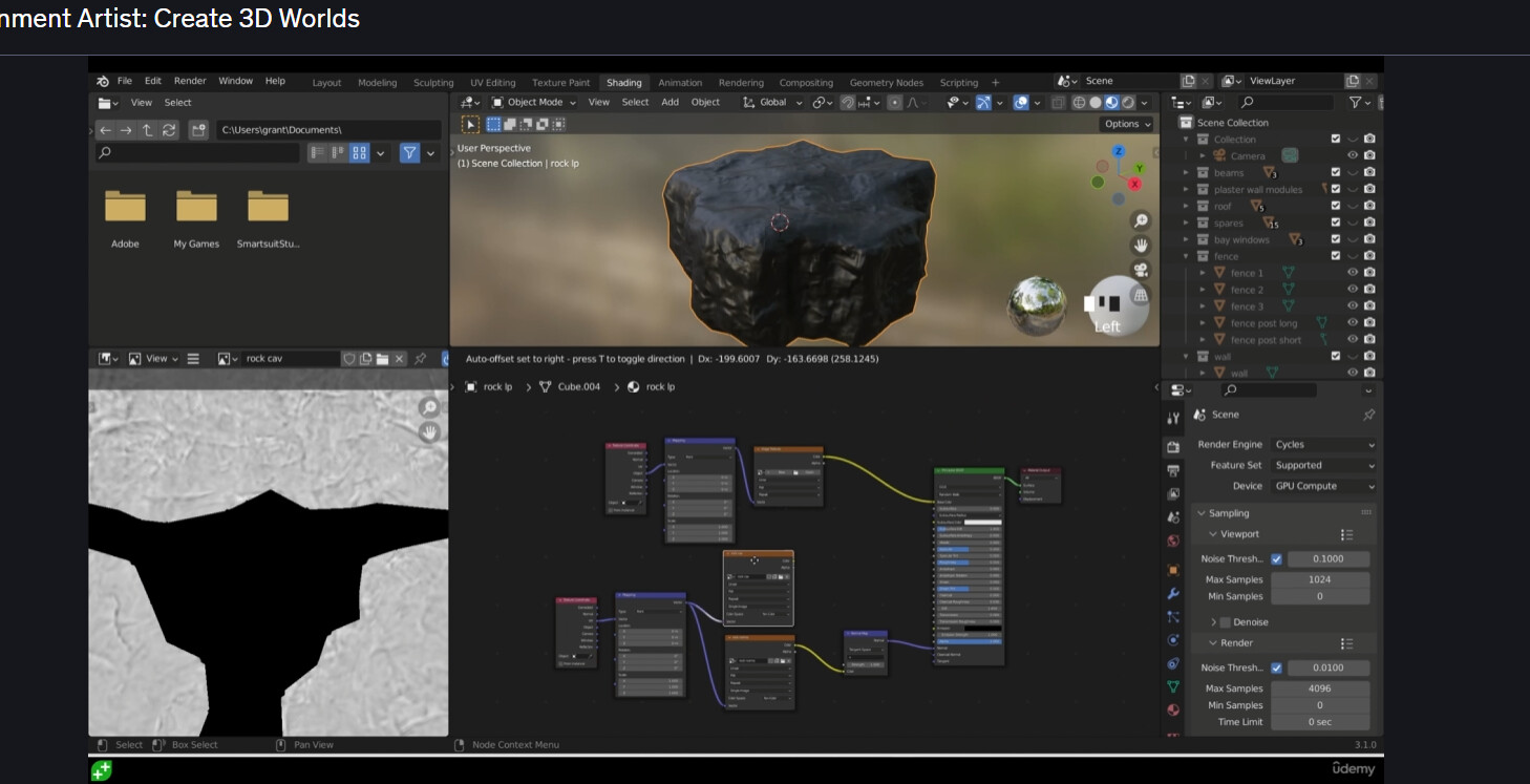 About textures - Ask - GameDev.tv