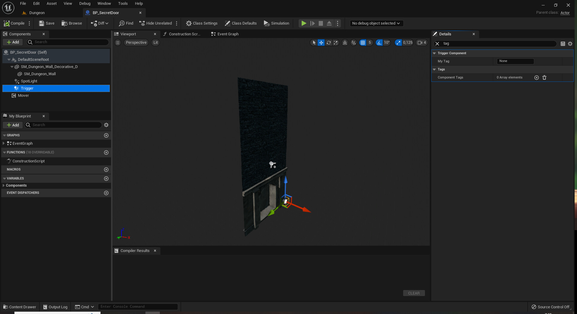 My Triggercomponent Keeps Resetting Ask Gamedev Tv