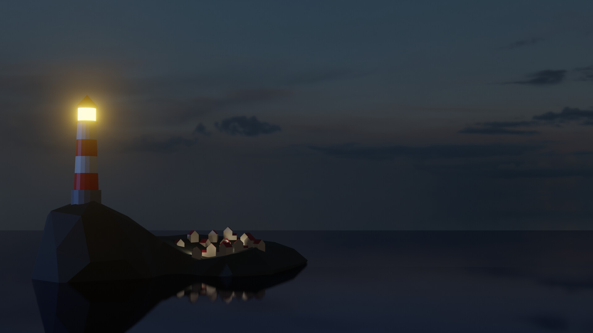 My attempt at the lighthouse, really enjoying it so far! Show