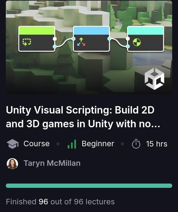 GameDev Visual Scripting Course Review (and Petition!) - Ask - GameDev.tv