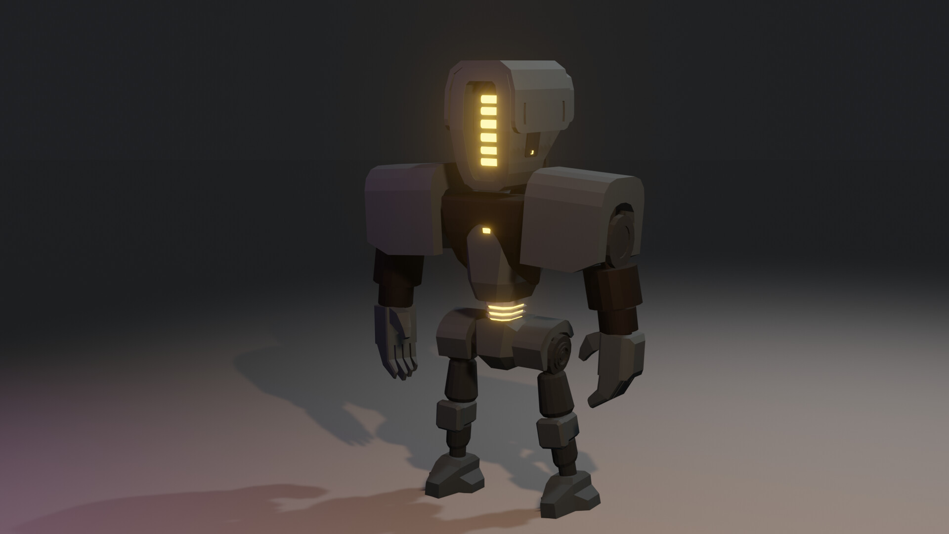 My mech from reference Show GameDev.tv