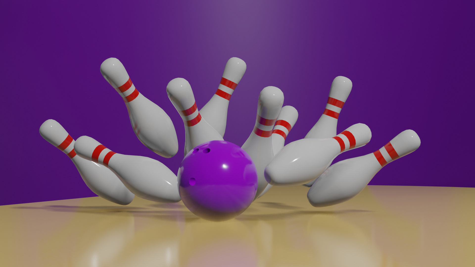 Bowling alley smash up Show GameDev.tv