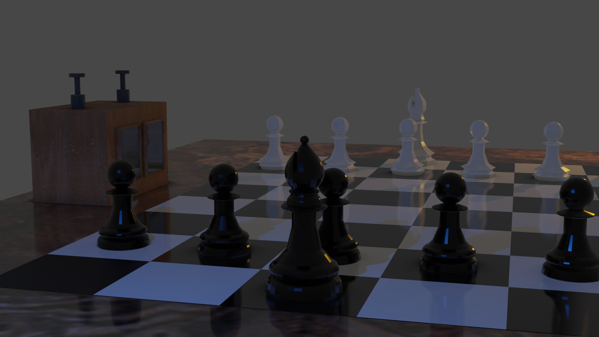 Chess board + wooden texture - Show - GameDev.tv