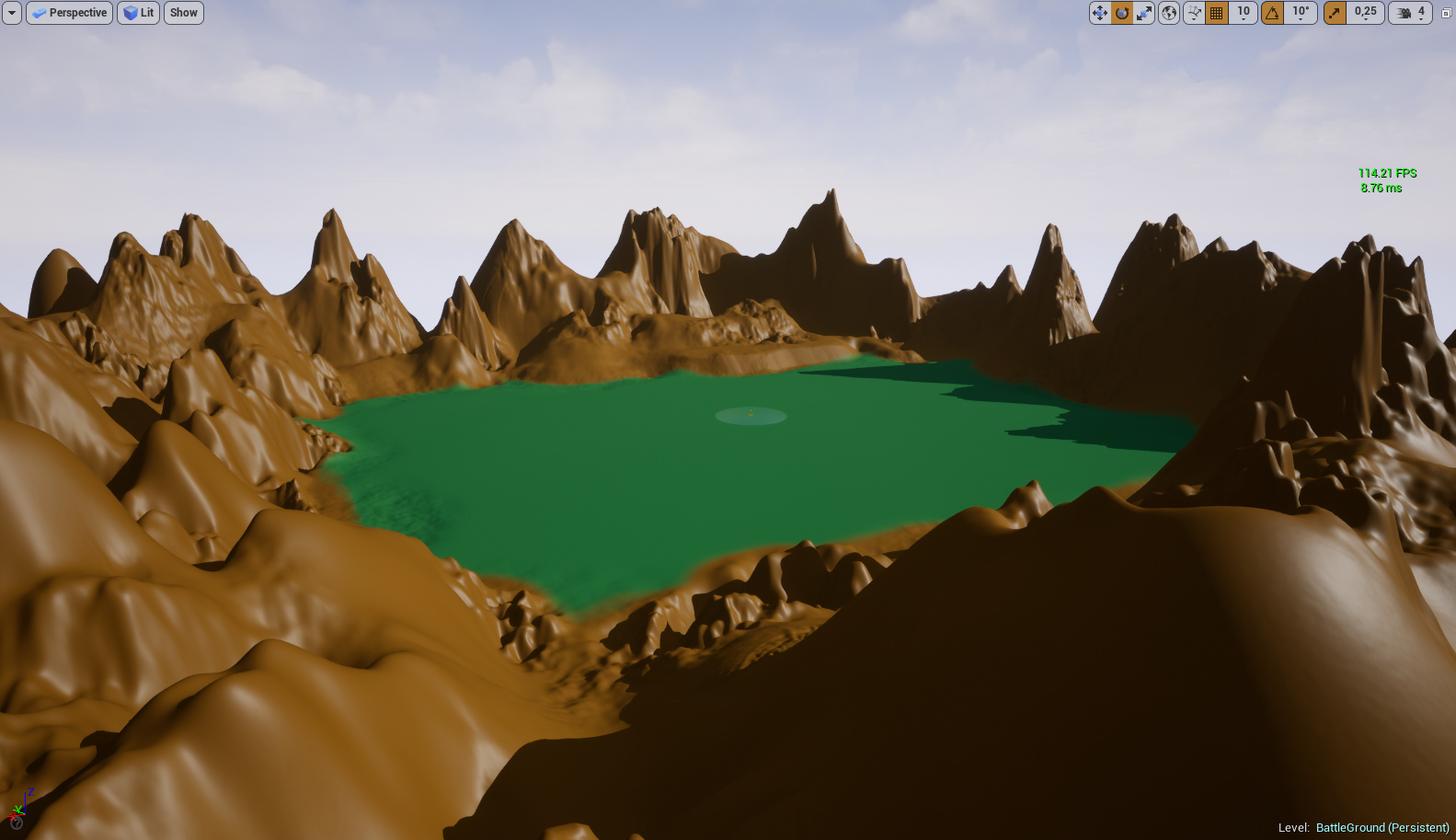 Only eight tries and my mountain landscape is ready - Talk - GameDev.tv