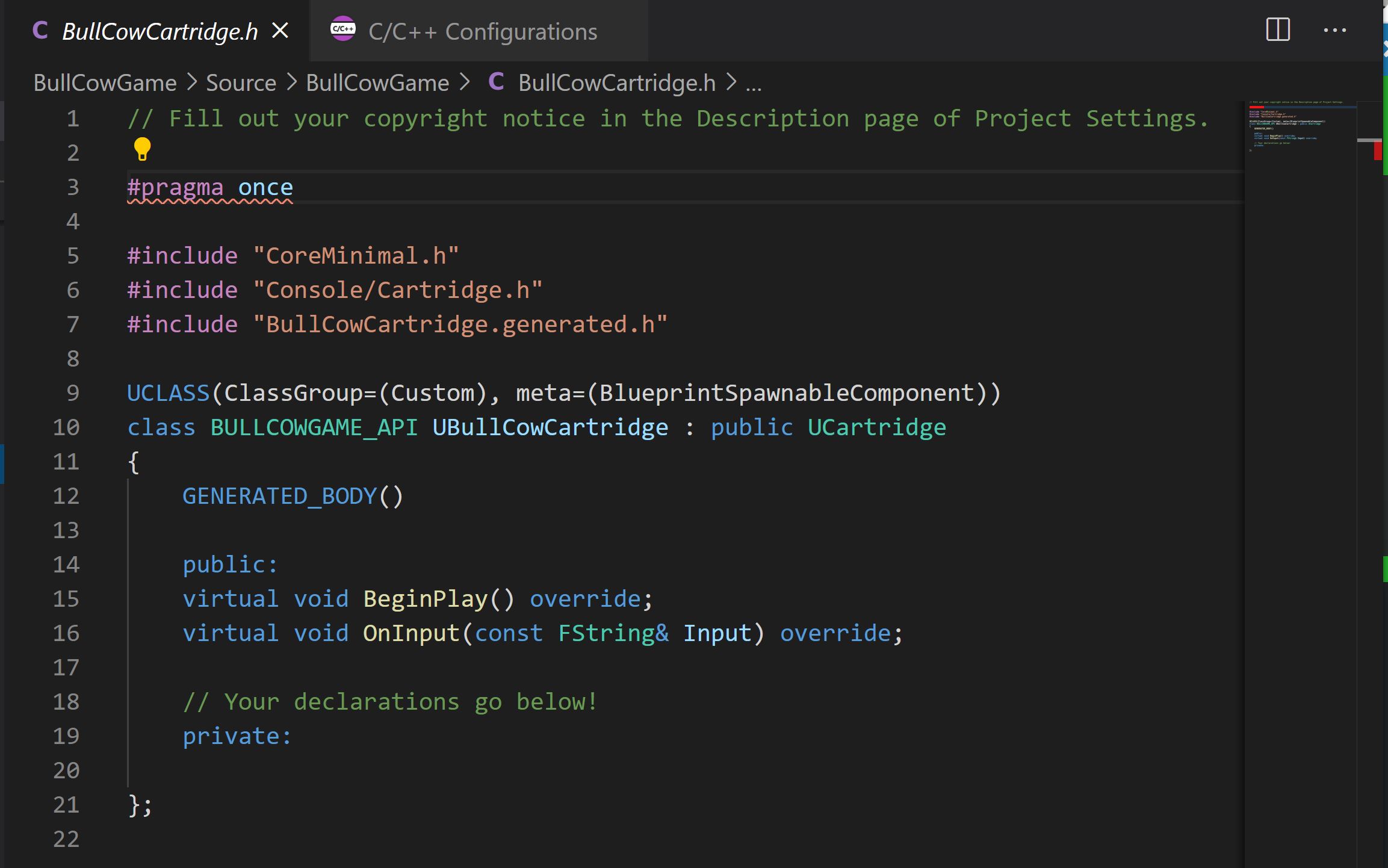 Preproccessor Directive #pragma once throws error in vscode - Ask -  