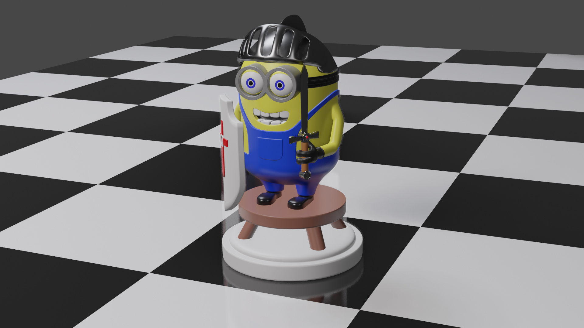 My Knights Low hi and Minion just for fun - Show - GameDev.tv